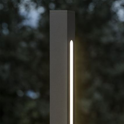 Ideal Lux - Vanjska LED lampa JEDI LED/7W/230V 40 cm CRI 90 IP65 antracit