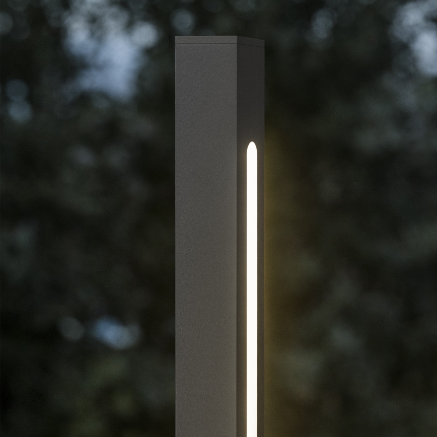 Ideal Lux - Vanjska LED lampa JEDI LED/7W/230V 40 cm CRI 90 IP65 antracit