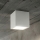 Ideal Lux - Vanjska reflektorska svjetiljka TECHO 1xGU10/20W/230V 9x9 cm IP54 bijela