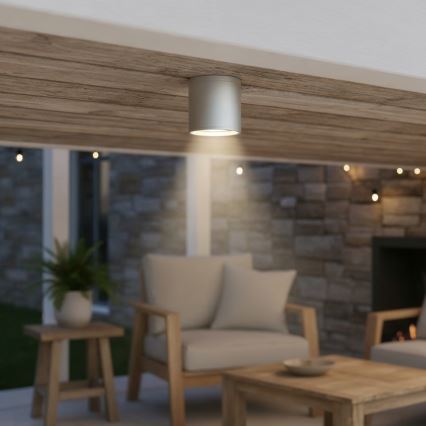 Ideal Lux - Vanjska spot svjetiljka GUN 1xGU10/28W/230V IP55 siva