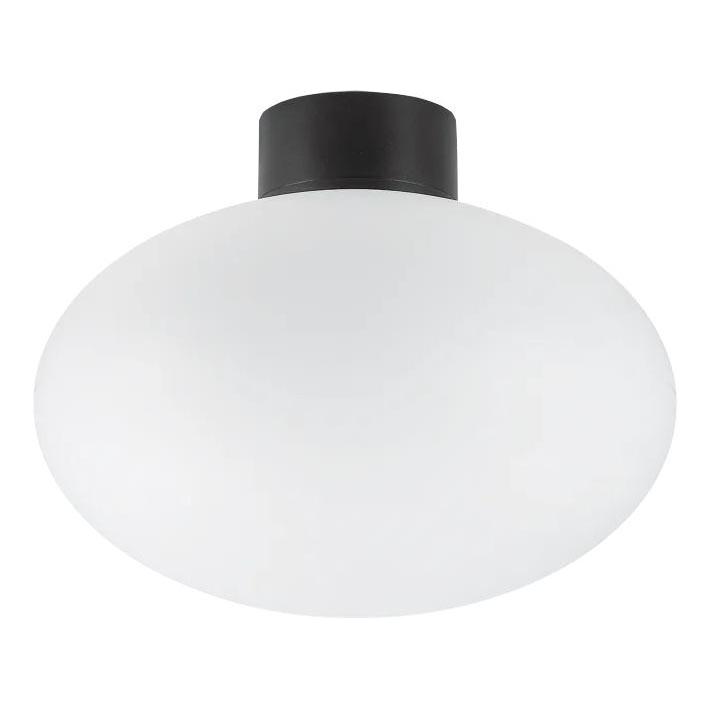 Ideal Lux - Vanjska stropna svjetiljka CLIO 1xE27/42W/230V IP44 crna