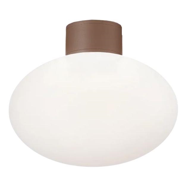 Ideal Lux - Vanjska stropna svjetiljka CLIO 1xE27/42W/230V IP44 smeđa