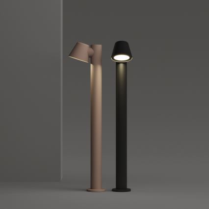 Ideal Lux - Vanjska svjetiljka GAS 1xGU10/35W/230V 80 cm IP43 smeđa