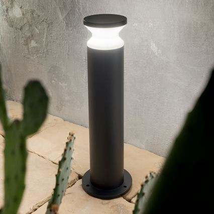 Ideal Lux - Vanjska svjetiljka TORRE 1xE27/15W/230V 60 cm IP65 crna