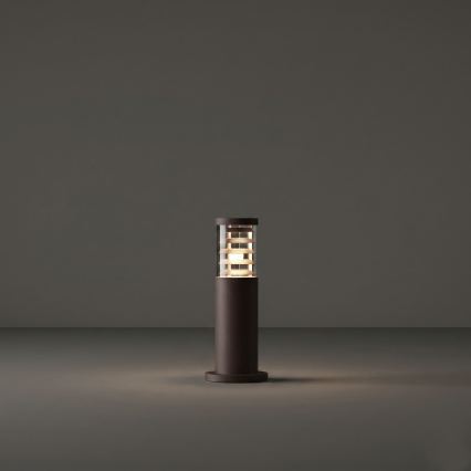 Ideal Lux - Vanjska svjetiljka TRONCO 1xE27/42W/230V 40 cm IP65 smeđa