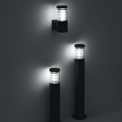 Ideal Lux - Vanjska svjetiljka TRONCO 1xE27/42W/230V, 60 cm, IP65, crna