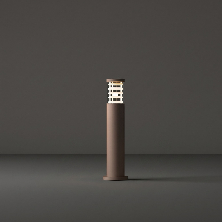 Ideal Lux - Vanjska svjetiljka TRONCO 1xE27/42W/230V 60 cm IP65 smeđa