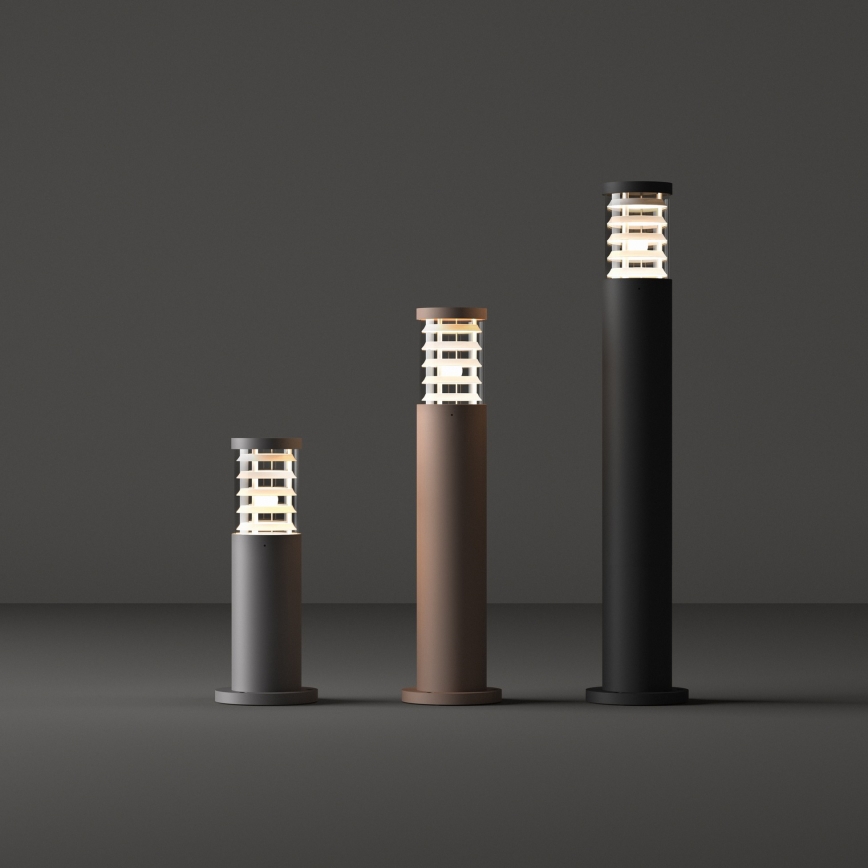 Ideal Lux - Vanjska svjetiljka TRONCO 1xE27/42W/230V 60 cm IP65 smeđa