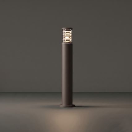 Ideal Lux - Vanjska svjetiljka TRONCO 1xE27/42W/230V 80 cm IP65 smeđa