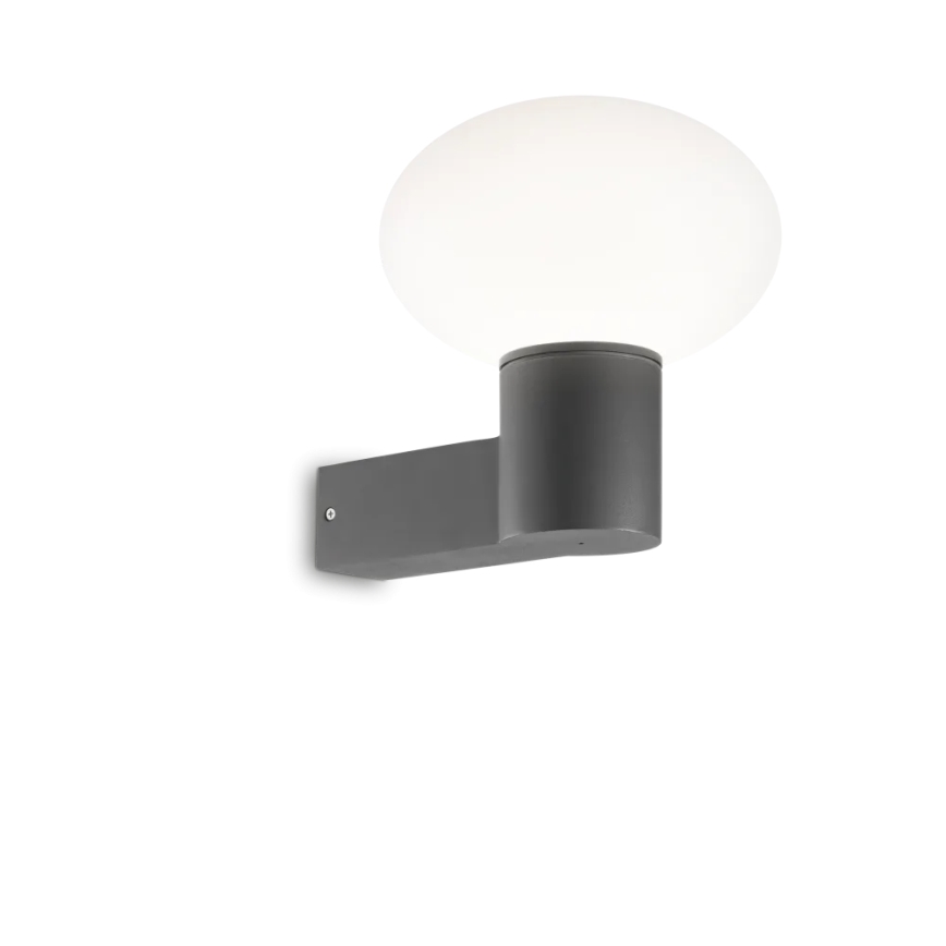 Ideal Lux - Vanjska zidna lampa CLIO 1xE27/42W/230V IP44 antracit