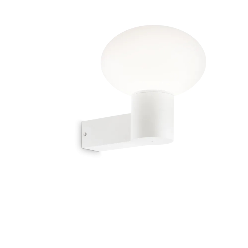Ideal Lux - Vanjska zidna lampa CLIO 1xE27/42W/230V IP44 bijela