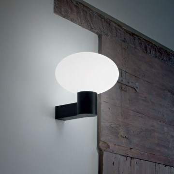 Ideal Lux - Vanjska zidna lampa CLIO 1xE27/42W/230V IP44 crna