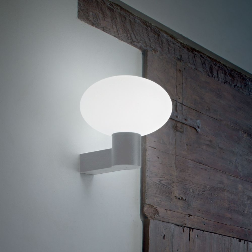 Ideal Lux - Vanjska zidna lampa CLIO 1xE27/42W/230V IP44 siva
