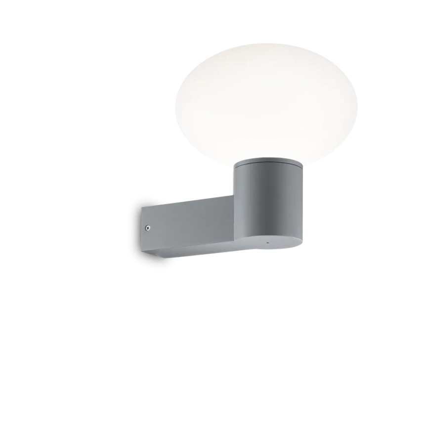 Ideal Lux - Vanjska zidna lampa CLIO 1xE27/42W/230V IP44 siva
