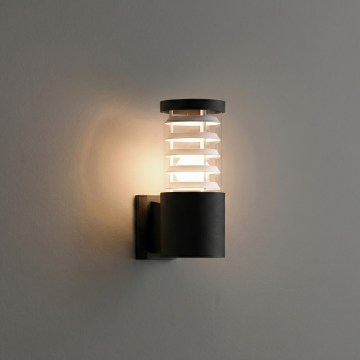Ideal Lux - Vanjska zidna svjetiljka 1xE27/60W/230V crna IP44