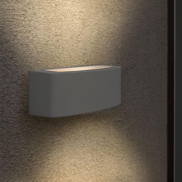 Ideal Lux - Vanjska zidna svjetiljka ANDROMEDA 1xE27/60W/230V IP55 antracit