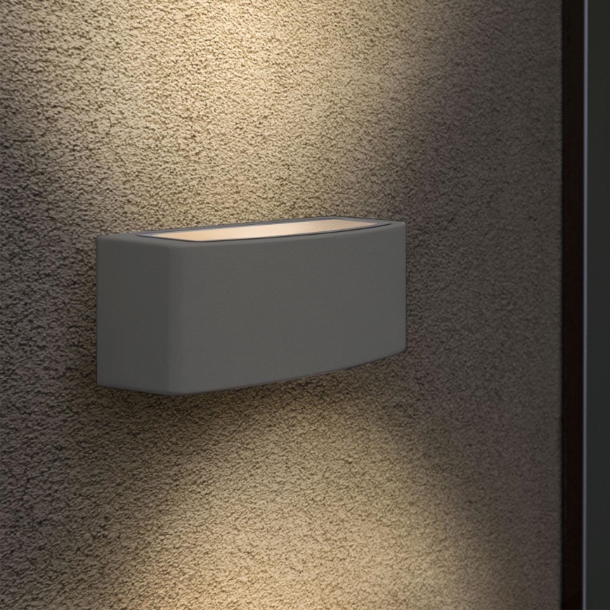 Ideal Lux - Vanjska zidna svjetiljka ANDROMEDA 1xE27/60W/230V IP55 antracit