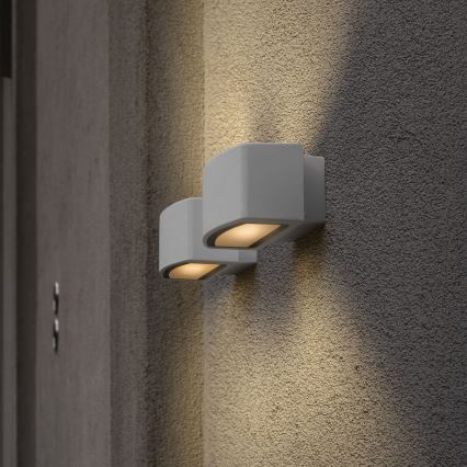 Ideal Lux - Vanjska zidna svjetiljka ANDROMEDA 1xE27/60W/230V IP55 bijela