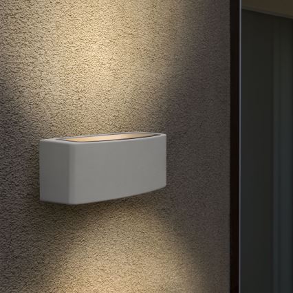 Ideal Lux - Vanjska zidna svjetiljka ANDROMEDA 1xE27/60W/230V IP55 bijela