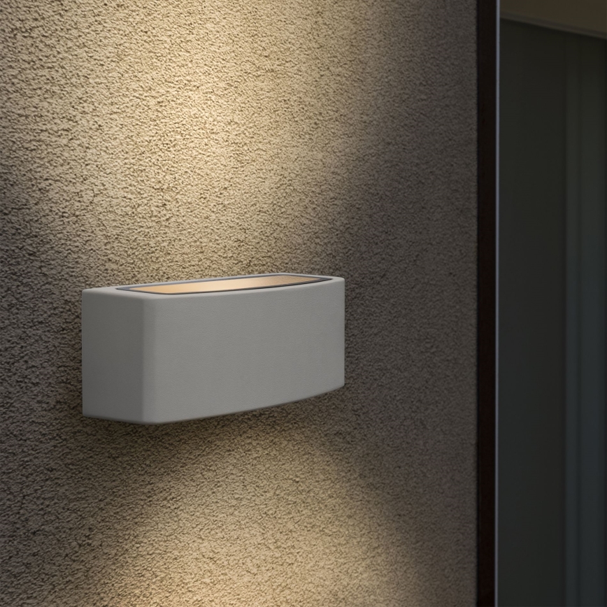 Ideal Lux - Vanjska zidna svjetiljka ANDROMEDA 1xE27/60W/230V IP55 bijela