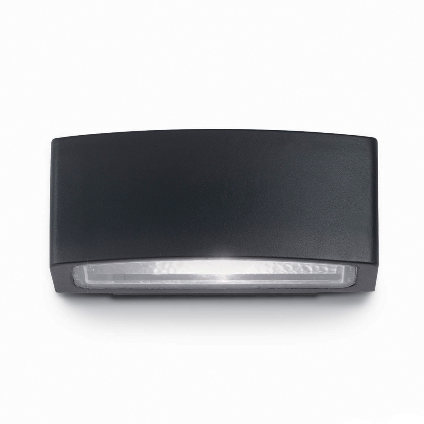 Ideal Lux - Vanjska zidna svjetiljka ANDROMEDA 1xE27/60W/230V IP55 crna