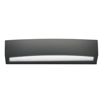 Ideal Lux - Vanjska zidna svjetiljka ANDROMEDA 2xE27/60W/230V IP55 crna