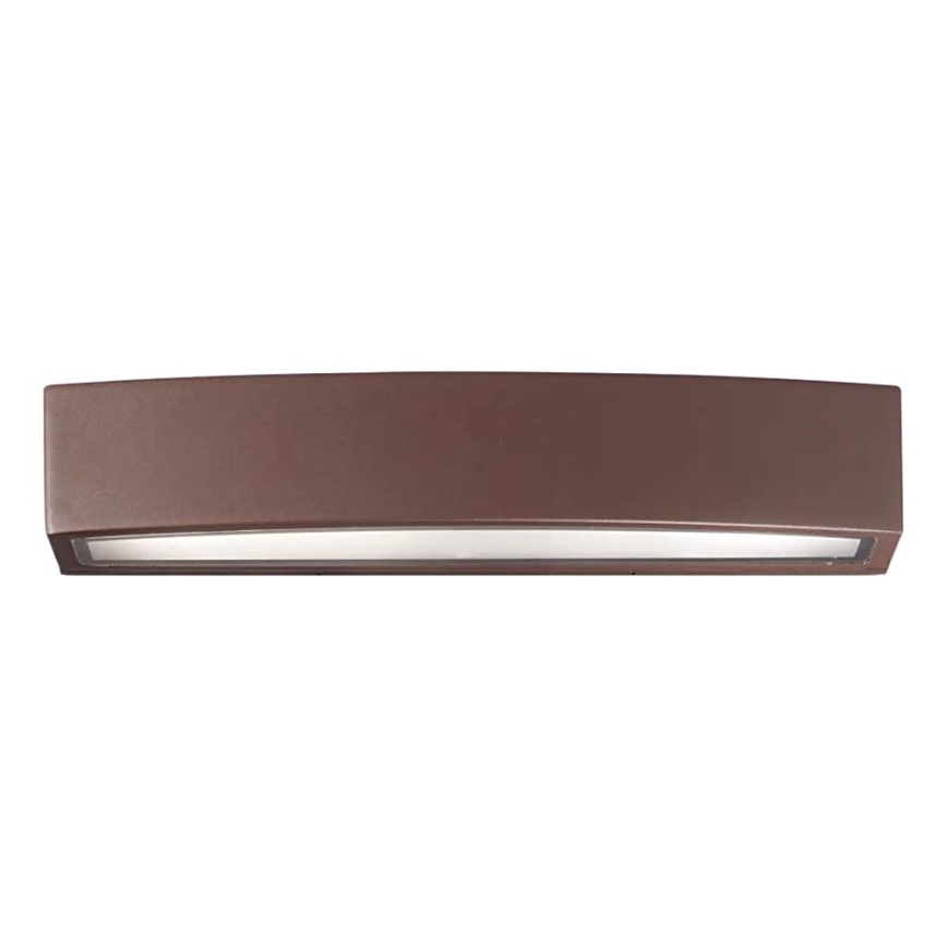 Ideal Lux - Vanjska zidna svjetiljka ANDROMEDA 2xE27/60W/230V IP55 smeđa