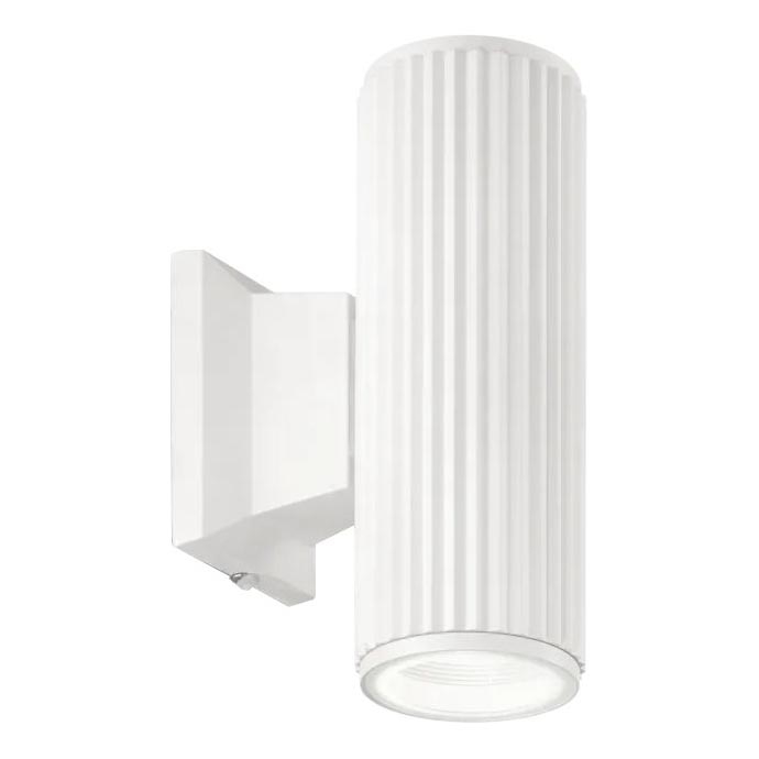 Ideal Lux - Vanjska zidna svjetiljka BASE 2xGU10/28W/230V IP44 bijela