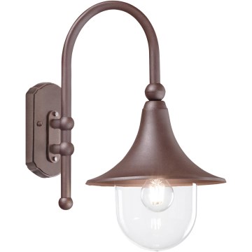 Ideal Lux - Vanjska zidna svjetiljka CIMA 1xE27/52W/230V IP43 smeđa