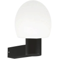 Ideal Lux - Vanjska zidna svjetiljka CLIO 1xE27/42W/230V IP44 crna