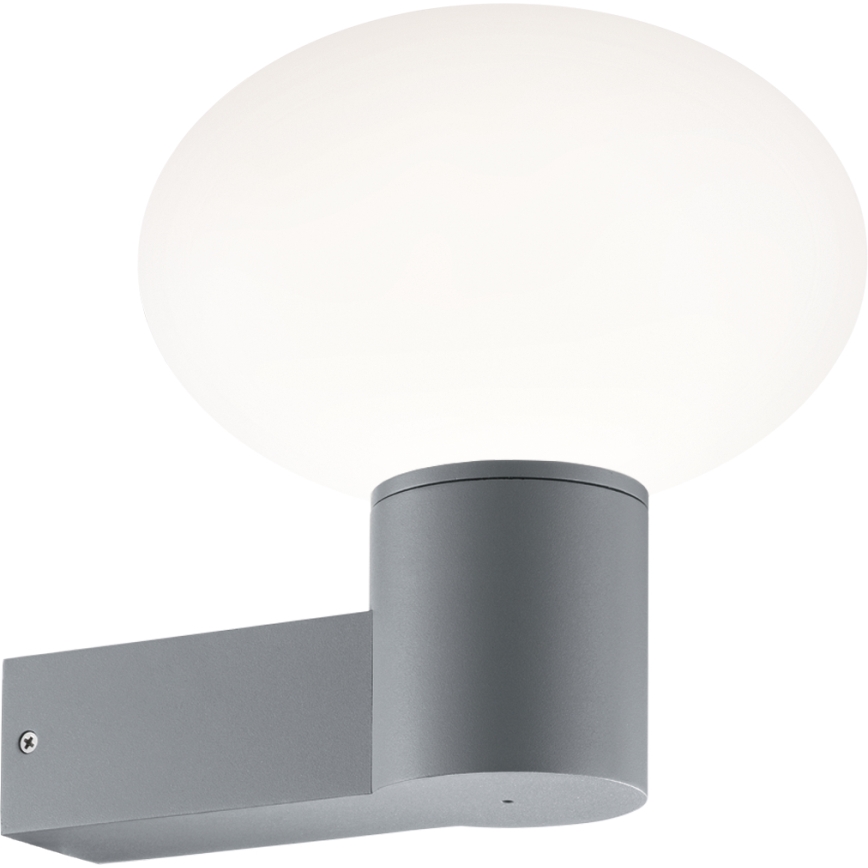 Ideal Lux - Vanjska zidna svjetiljka CLIO 1xE27/42W/230V IP44 siva