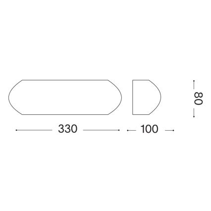 Ideal Lux - Vanjska zidna svjetiljka GIOVE 1xE27/60W/230V IP54 smeđa