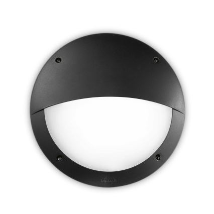 Ideal Lux - Vanjska zidna svjetiljka LUCIA 1xE27/23W/230V IP66 crna