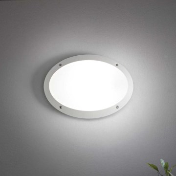 Ideal Lux - Vanjska zidna svjetiljka MADDI 1xE27/23W/230V IP66 bijela