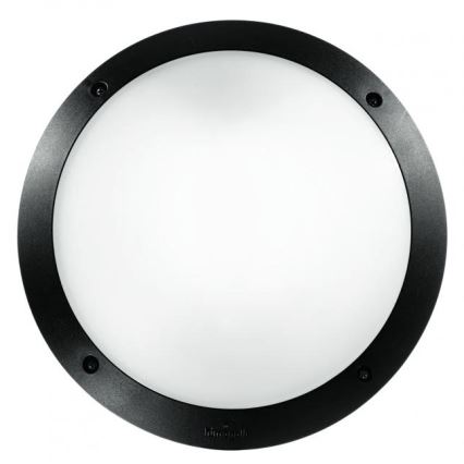 Ideal Lux - Vanjska zidna svjetiljka POLAR 1xE27/23W/230V IP66 crna