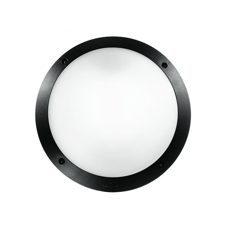 Ideal Lux - Vanjska zidna svjetiljka POLAR 1xE27/23W/230V IP66 crna