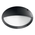 Ideal Lux - Vanjska zidna svjetiljka POLAR 1xE27/23W/230V IP66 crna