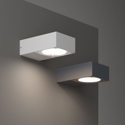 Ideal Lux - Vanjska zidna svjetiljka SIRIO 1xGX53/9W/230V IP65 antracit