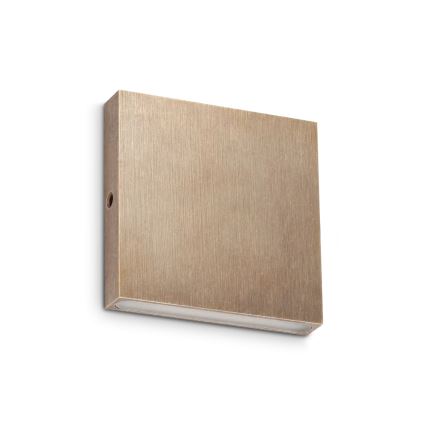 Ideal Lux - Vanjsko LED zidno svjetlo POST-IT LED/3W/12V CRI 90 mesing