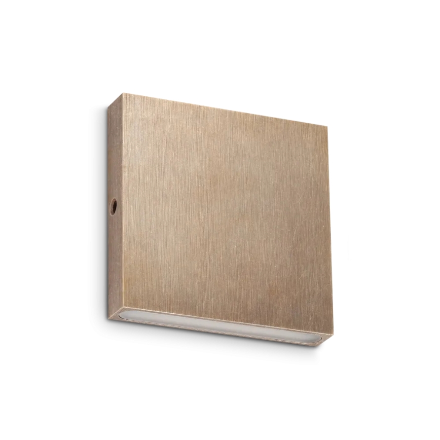 Ideal Lux - Vanjsko LED zidno svjetlo POST-IT LED/3W/12V CRI 90 mesing