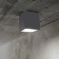 Ideal Lux - Vanjsko usmjereno svjetlo TECHO 1xGU10/20W/230V 15x15 cm IP54 antracit