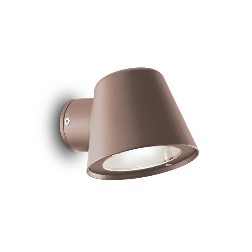 Ideal Lux - Vanjsko zidno svjetlo GAS 1xGU10/28W/230V IP43 smeđe