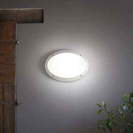 Ideal Lux - Vanjsko zidno svjetlo MADDI 1xE27/23W/230V IP66 bijela