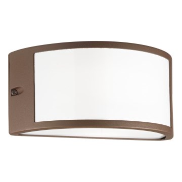 Ideal Lux - Vanjsko zidno svjetlo REX 1xE27/60W/230V IP44 smeđe