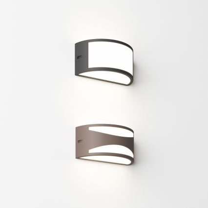 Ideal Lux - Vanjsko zidno svjetlo REX 1xE27/60W/230V IP44 smeđe