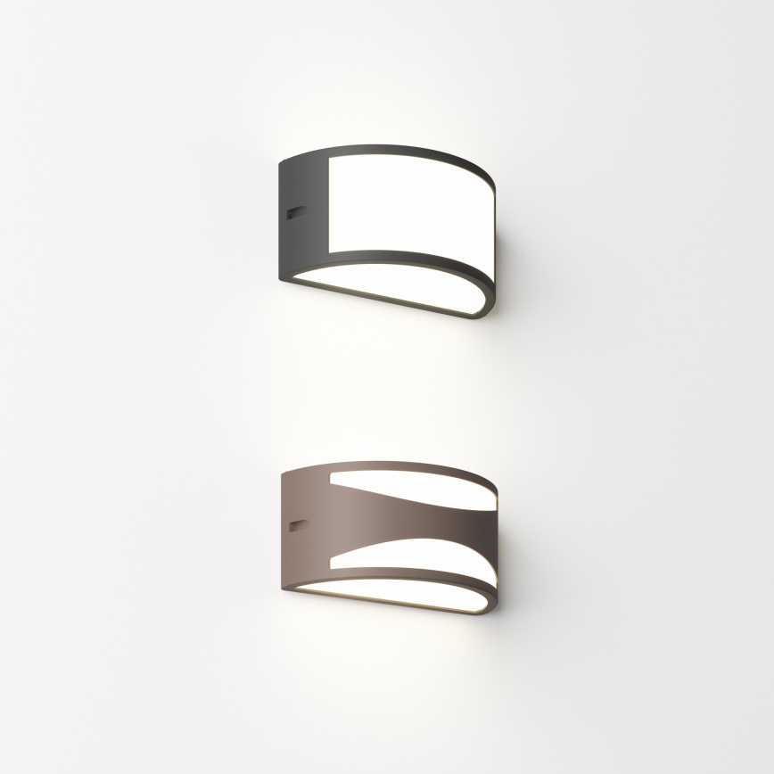 Ideal Lux - Vanjsko zidno svjetlo REX 1xE27/60W/230V IP44 smeđe