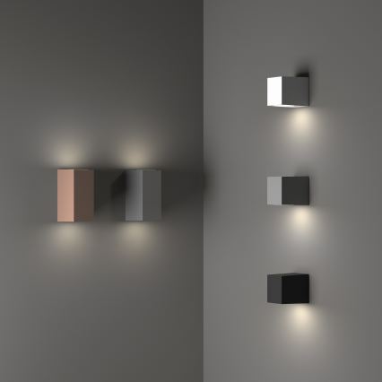 Ideal Lux - Vanjsko zidno svjetlo UP 1xG9/15W/230V IP44 antracit