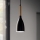 Ideal Lux - Viseća svjetiljka na kabelu MANHATTAN 1xE14/40W/230V Ø 11 cm crna/bukva