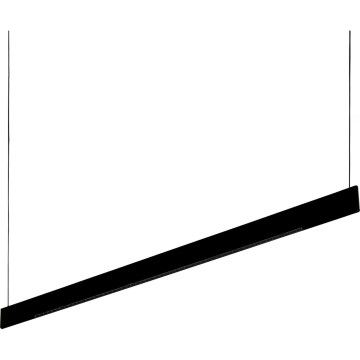 Ideal Lux - viseći LED luster na sajli DESK ACCENT LED/36W/230V CRI 90 120 cm crna