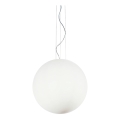 Ideal Lux - Viseći luster na kabelu MAPA 1xE27/42W/230V promjer 50 cm bijela